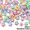 20/50/100PCS Acrylic Flower Bead Craft Bead Cute Sunflower Bead Flower Hair Bead Cute Pine Bead Small Hole Bead Bracelet Jewelry Making