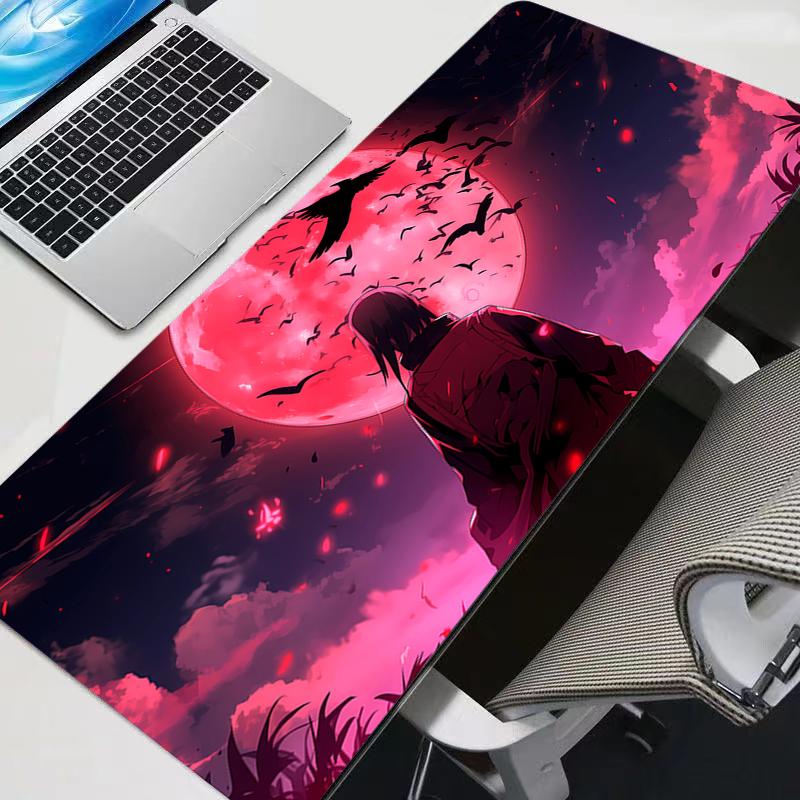 Mouse Pad Anime Gamer Gaming Accessories Naruto Varmilo Keyboard PC Computer Desk Mat XXL Carpet Anime Durable Mousepad