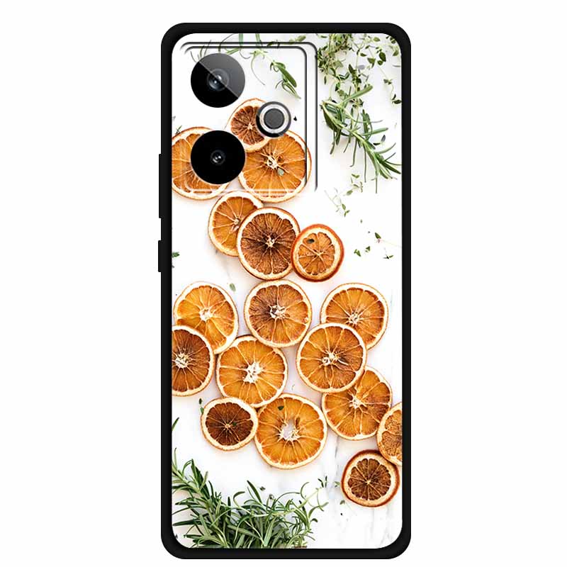 Christmas Cover For Realme GT7 GT 7 7T Case Black Silicone Cases for Realme GT 7T Cartoon Santa Claus Christmas Tree Back Cover