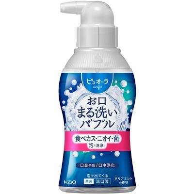 Kao Puyora Foaming Mouthwash Clear Mint 180ml