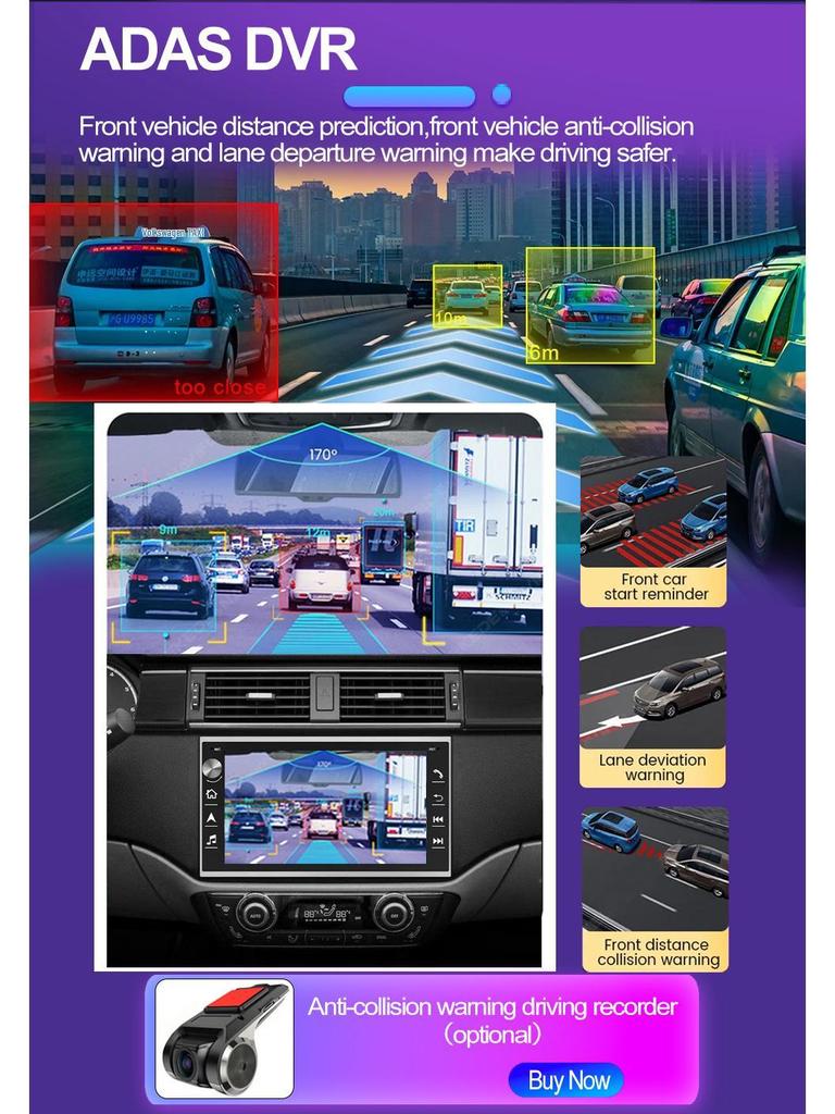 Volkswagen Passat Lingyu Android Car Navigation with Bluetooth, GPS, HD Backup Camera & CarPlay