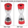 Kitchen Salt Pepper Grinder Mill Hourglass Shape Manual Salt And Pepper Grinder Double Pepper Mill Muller Cooking Tools