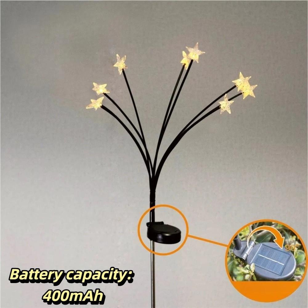 Waterproof Solar LED Lights Soft Flickering Glow Outdoor Decor Lamps Outdoor Garden Warm