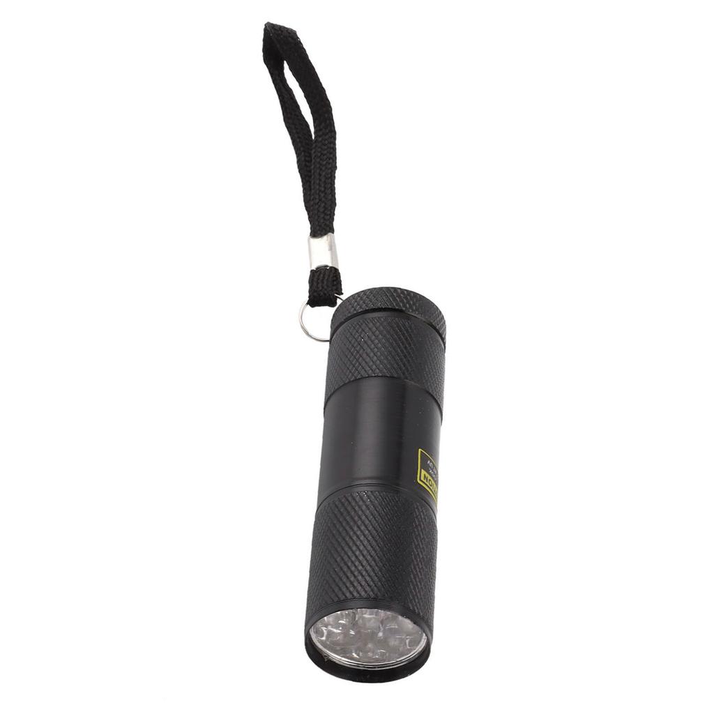 Küçük UV El Feneri 9 Led 395nm Mor Işık El Feneri Mini Evcil Hayvan İdrar Dedektörü Işığı Köpek Kedi için