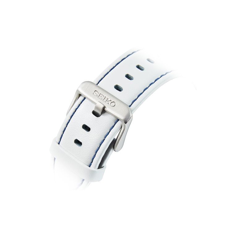 Seiko 5 Series One Piece Limited Edition Nami Sports Casual Commemorative Watch Mechanical Movement Leather Strap Men watches White SRPF63K1