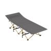 Portable Folding Bed for Office & Outdoors - Single Bed with Ten Legs for Camping, Relaxation, and Military Use.