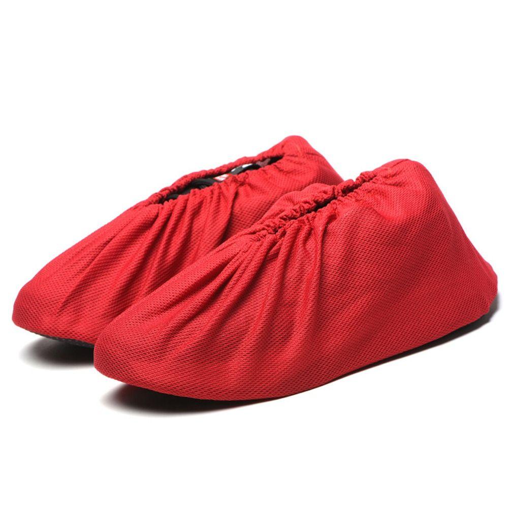3 Pairs Durable Reusable Shoe Covers Breathable Mesh Washable Shoes Protectors Non-slip Full Sizes Booties Cover Indoor