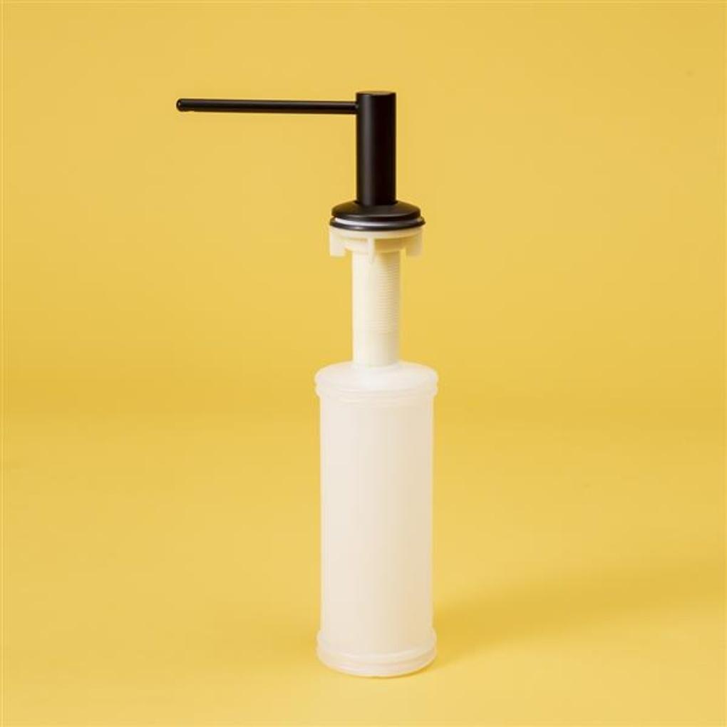 Simpleline sink dispenser built-in kitchen detergent pump black