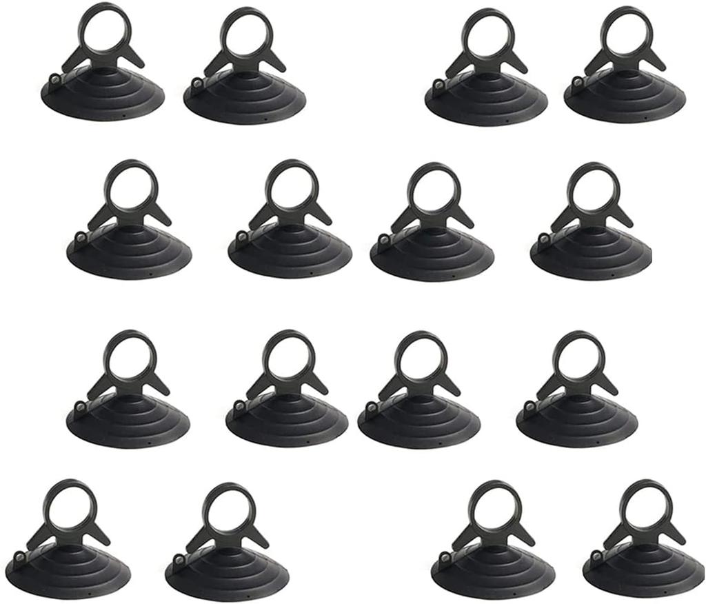 Suction Cup for Park Sunshade Suction Cup Strong Suction Cup Vacuum Hook Replacement Assistant Black 1.8 inches (4.5 cm)