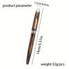 Luxury high-quality creative design fountain pen, made of acrylic material, suitable for daily writing pens