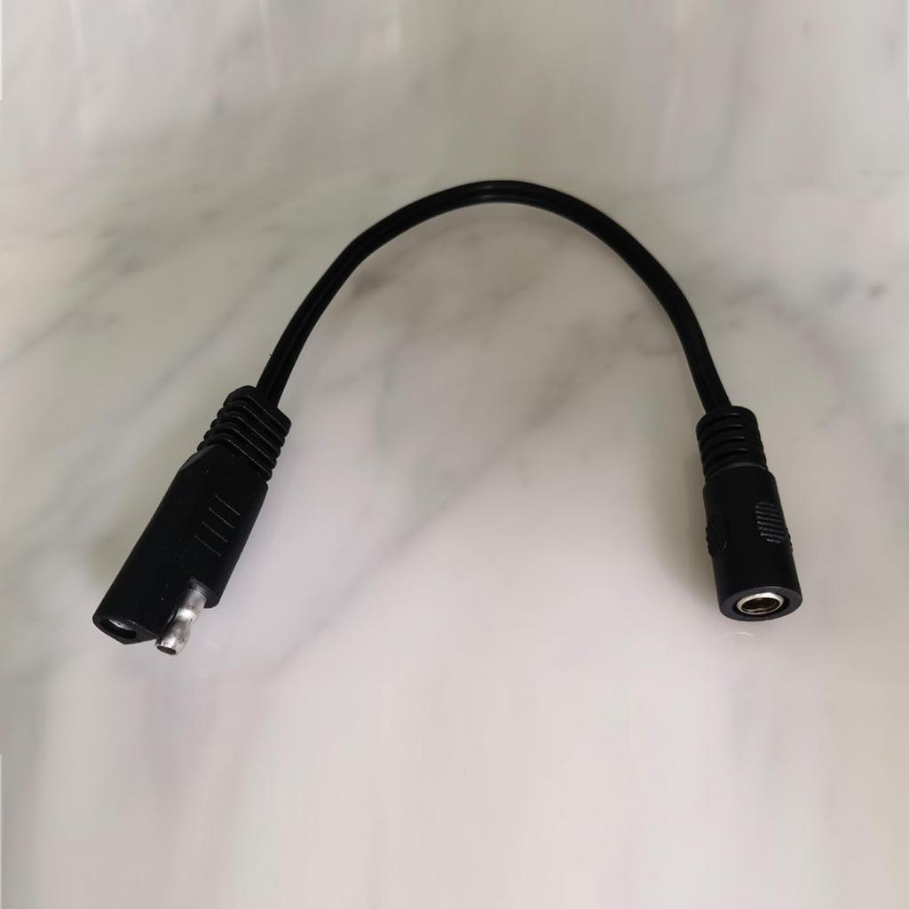 Liwinting SAE To DC 5.5 X 2.1mm Adapter Cable 18AWG