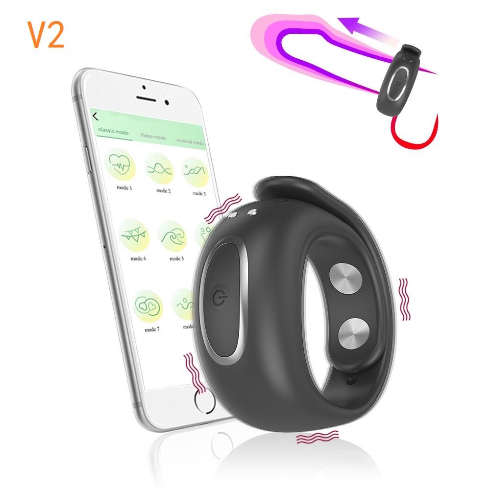 Vibrator Verstelbare Penis Ring Voor Mannen Mastubator Vertraagde Ejaculatie Anaal Plug Dildo