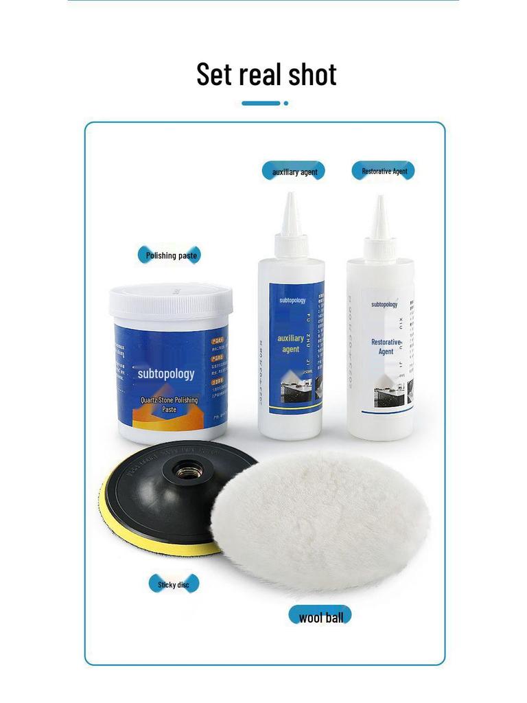 Quartz Marble Countertop Polish & Seam Repair Paste