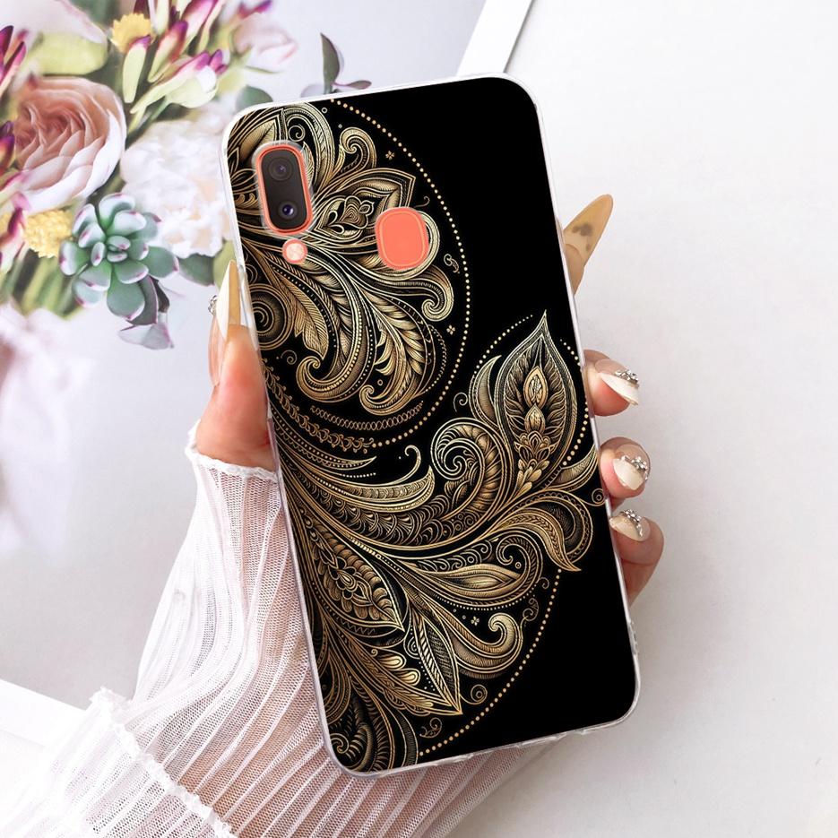 For Samsung Galaxy A20 A20e A20s Case Cute Lion Fashion Painted Cover Soft Silicone Case For Samsung A20 A 20 s Galaxy A20e Bags