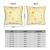 Sunny Yellow Floral Pattern  Sunflower Daisy Design Pillow Cover  Novelty Pillow Case For Sofa Home Decor Soft Pillowcases Gift