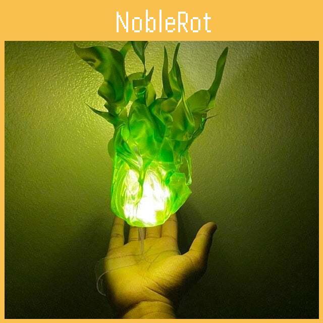 Floating Halloween Fireball Flame Party Performance Magic Props Role Playing