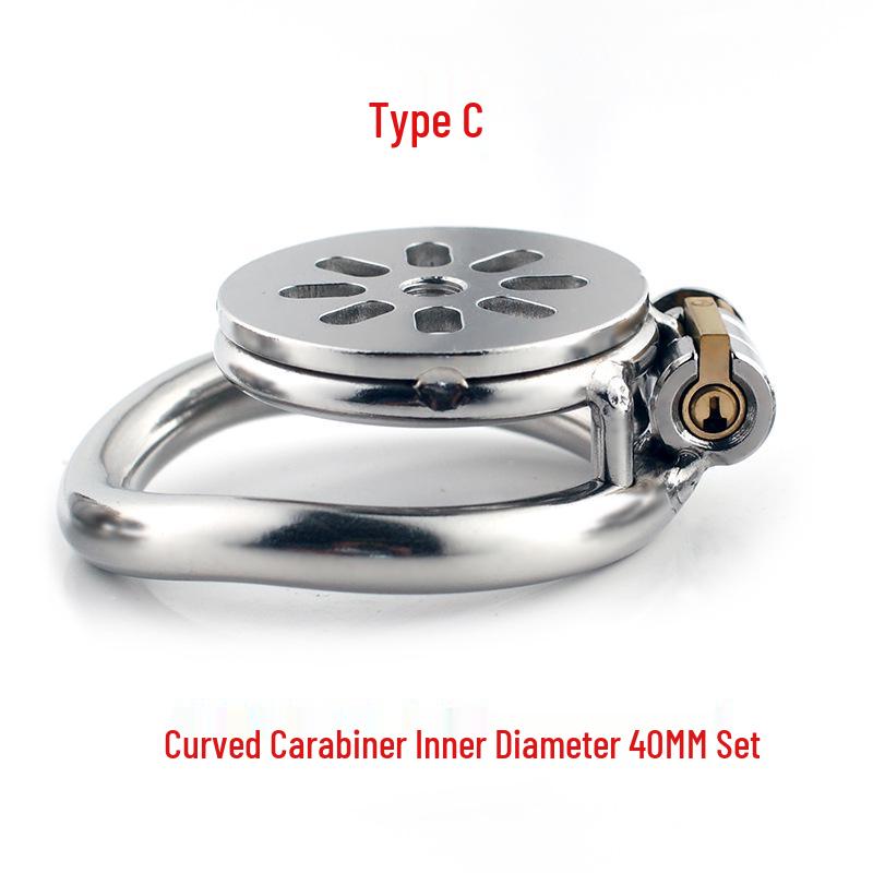 Men's Metal Chastity Cage BDSM Training Anti-Cheating Erotic Micro Punishment Toy