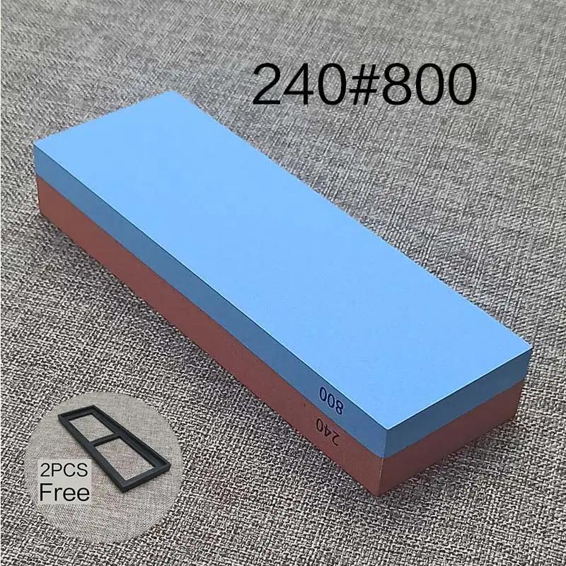 Oilstone Whetstone Sharpening Stone Fixed Knife Sharpener Angle guide 15degrees Accessories Kitche Knives Auxiliary Tool320-8000