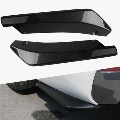 Yousheng Spoiler Lábio Universal para Para-choque Traseiro ABS Estilo Fibra de Carbono Difusor Fácil Instalação Acabamento do Para-lama Traseiro do Veículo para Estilo Automotivo