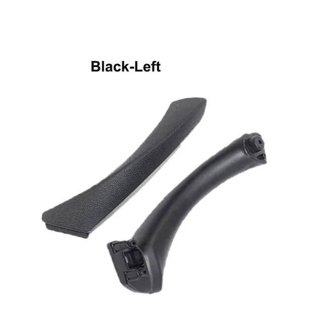 Wewnętrzny uchwyt samochodowy Panel drzwi wewnętrznych osłona wykończeniowa do naciągania czarny lewy prawy dla BMW serii 3 E90 E91 316 318 320 325 328