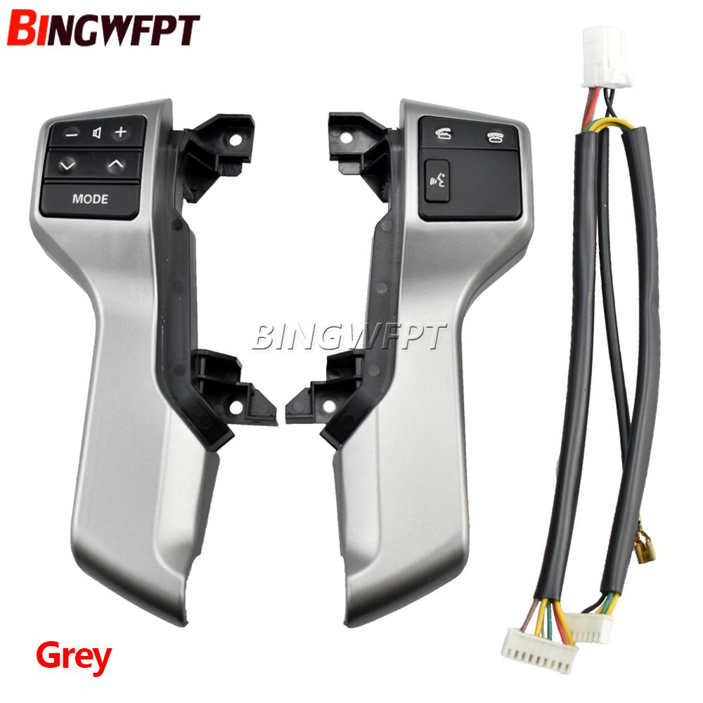 STEERING WHEEL CONTROL SWITCH MULTIFUNCTION Bluetooth Audio 84250-60180 84250-60160 For LAND CRUISER PRADO KDJ150L GRJ150L 10-13