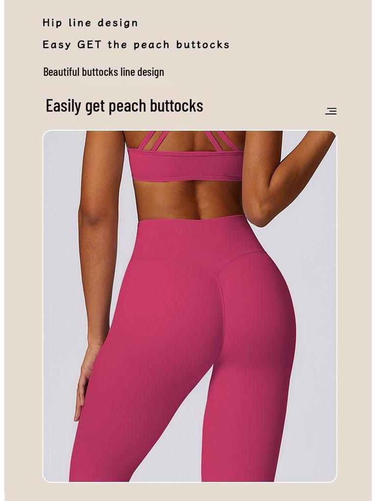 Tuta da Yoga Autunno/Inverno Delicata sulla Pelle: Set Canotta Controllo Pancia ad Alta Elasticità e Abbigliamento Fitness