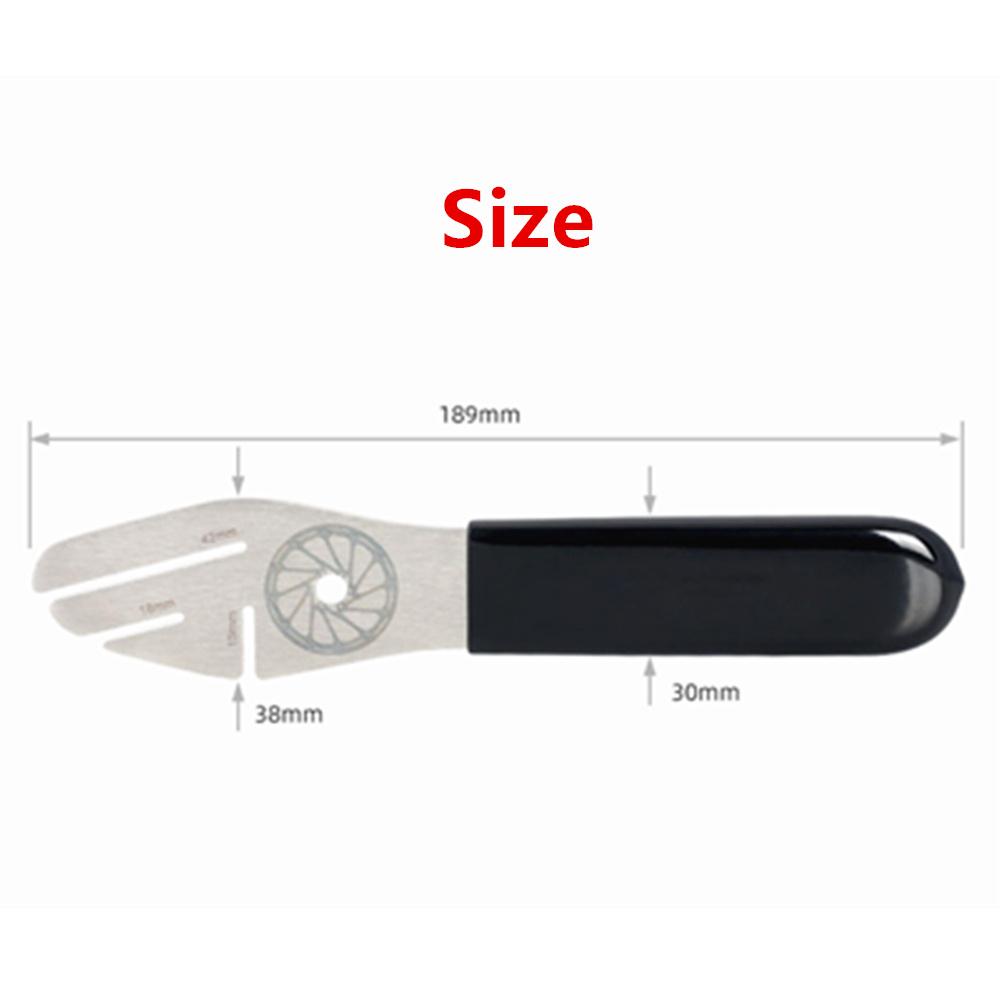 

New 1PC Bicycle Tool Disc Brake Rotor Alignment Truing Tools Brake Disc Adjuster