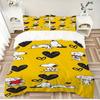 Cartoon Dog Duvet Cover Pillowcase Snoopy Bedding Set Adult Boy Girl Bedroom Decoration Children Gift Single Double Size