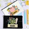 Personalised Pencil Bag Custom Name Pencil Case Kids Back To School Present Stationery Supplies Bags Christmas Birthday Gift