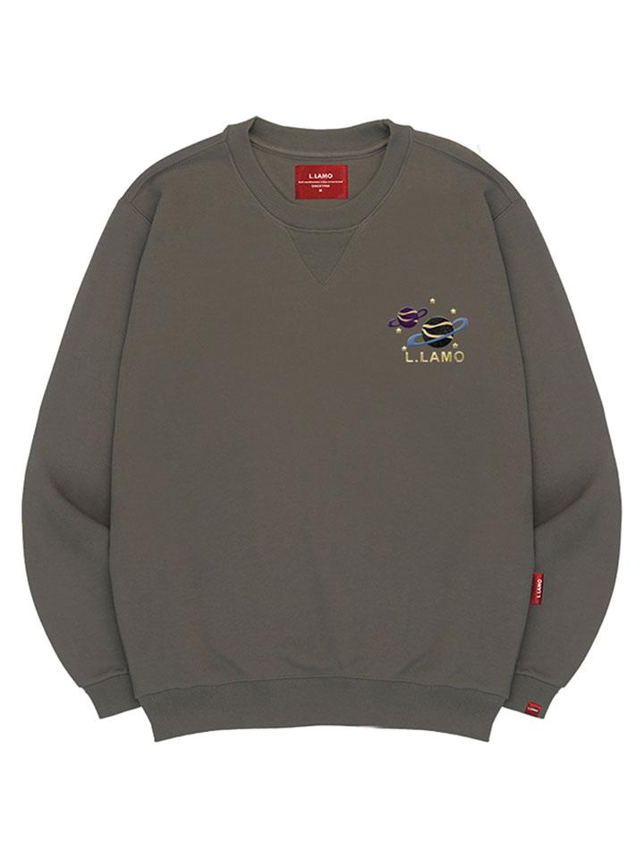 Ellamo Twin Mercury Sweatshirt Unisex Big Size S~4Xl (B Type)