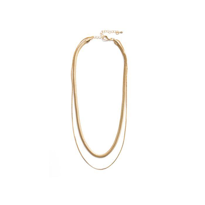 Collier - LUXENTER - Jezo - or jaune 18 carats - alliage métallique - fermoir mousqueton