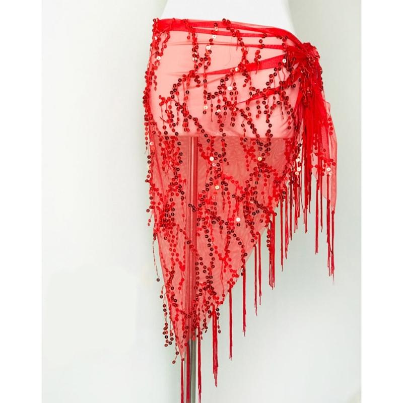 Belly Dance Fringe Belt Premium Woven Fabric Performances Accessory For Dynamic Movement And Costume Styling