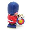 Tinplate Toy Soldier Unique Drummer on Tin Robot Vintage Wind Up Toy for Home Decoration and Collection