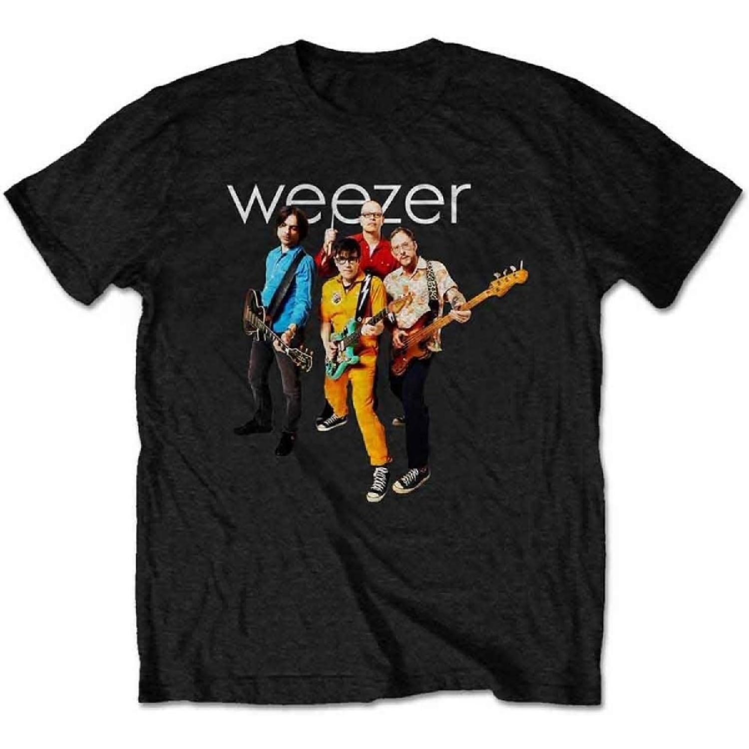 Weezer Band Photo Официальная футболка мужская унисекс S