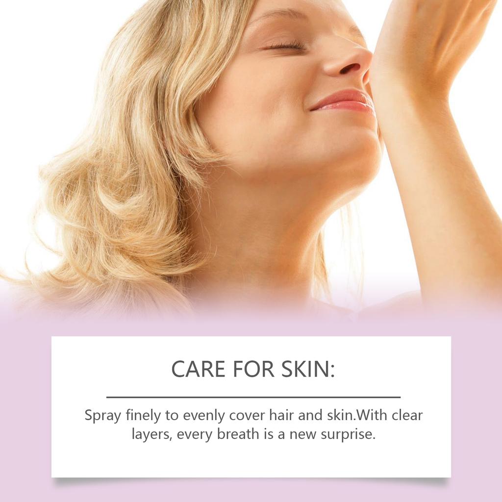 Roxelis Rose Hair Spray Perfume Body Fragrance Long Lasting Eau De Toilette Fresh Moisturizing Charming Retention Fine Mist Perfume