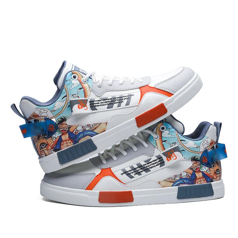 

Мужская обувь большого размера, всесезонная повседневная обувь, модная молодежная кожаная обувь с низким верхом, корейская версия студенческой спортивной обуви 47