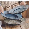 Ceramic Dinner Plate Restaurant Thick Soup Pasta Dessert Dish Snack Plates Sushi Specialty Tableware