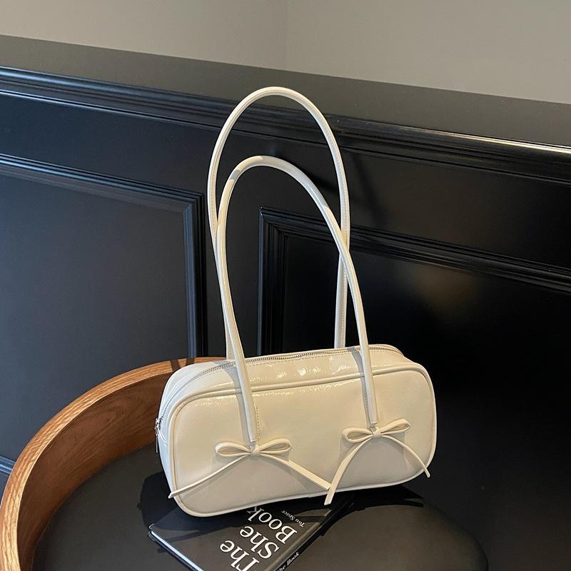 New spring and summer handbag bow underarm bag women's fashion shoulder bag handbag