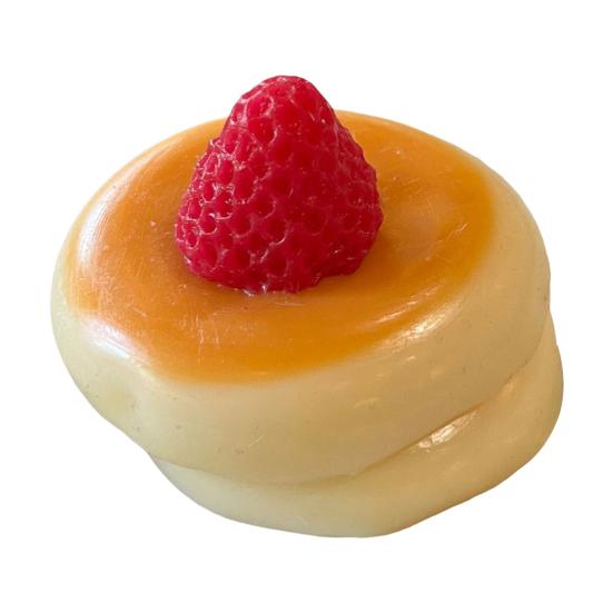 1/2/5Pcs Stress Relief Souffle Squeeze Toy Slow Rising Triangular Egg Yolk Rice Ball Sensory Toy Kids Adults Simulated Dessert Pinch Fidget Toy