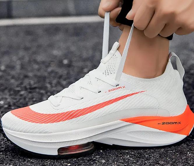 

2025 осень новая мода лунная пара посадка дышащие кроссовки марафон тренировочная спортивная обувь кроссовки на воздушной подушке 46