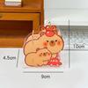 Kreative Kawaii Capybara Stiftaufbewahrungsbox Transparentes Stiftbehältnis Multifunktionale Desktop Acryl Schreibwaren Aufbewahrungsbox