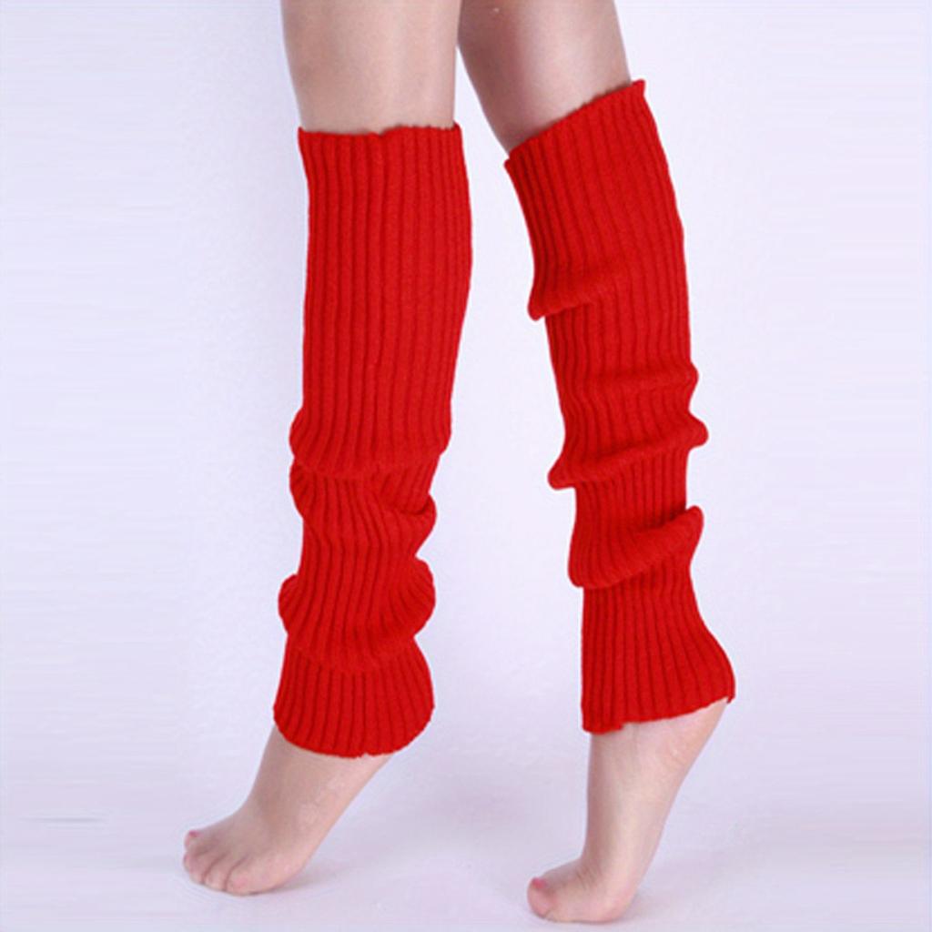 1 Pair Women'S Warm Leg Socks,Multi-Color Options for Festive Occasions,Casual Attire,Dance Accessories,Performance Wear