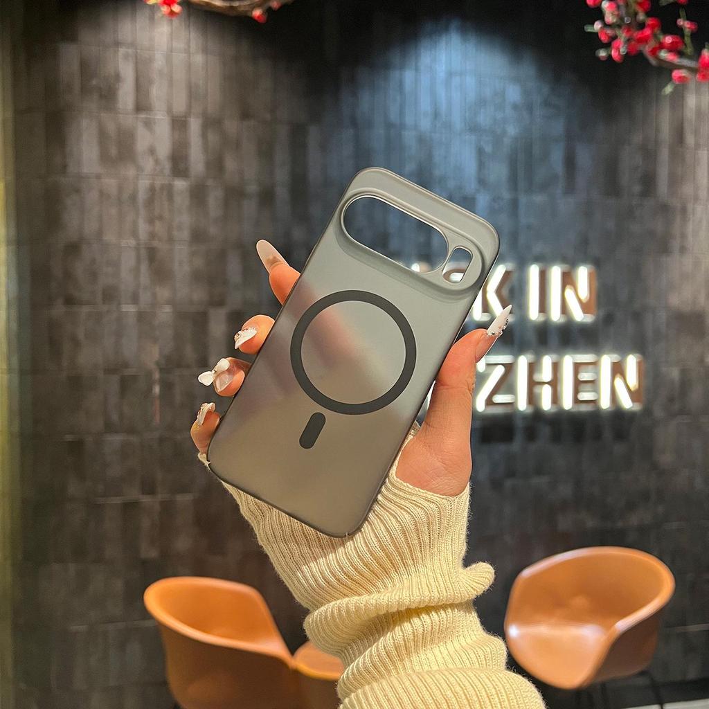 Google Pixel 10 Ultra-Thin Frosted Magnetic Case Matte Heat Dissipation Protective Cover for 8 Pro