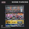 1/64 Garage Scene Model Scene With Light Version Simulation Model Scene Decoration Collect (Excluding Dolls And Car Models)