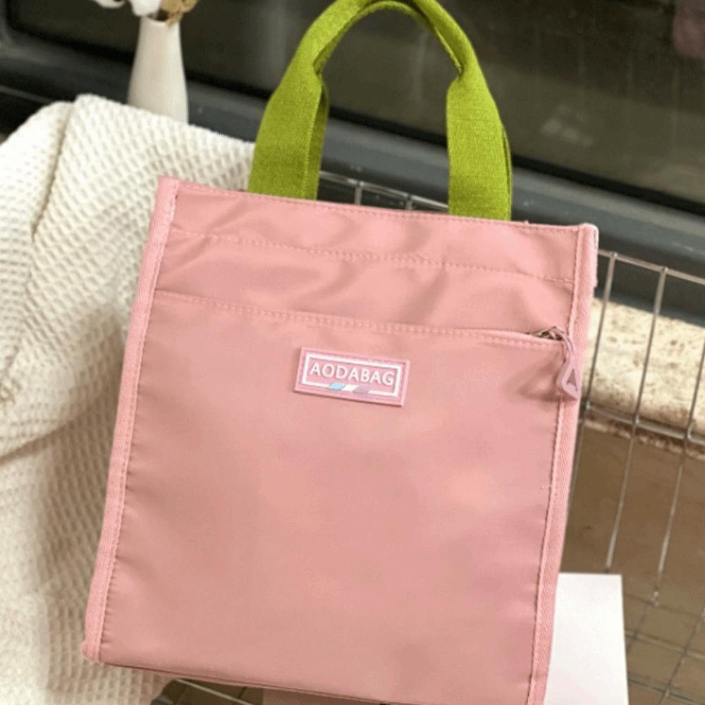 Wasserdichte Camping-Handtasche Nylon Studenten-Schultasche Einfache Kühl-Lunchtasche Outdoor