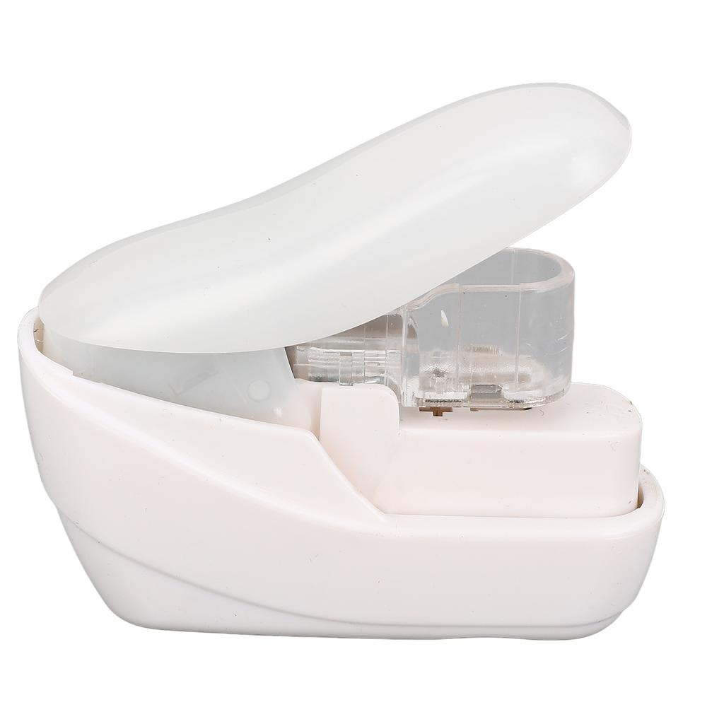 Hefter ohne Klammern 4 Blatt Kapazität Kompakt Tragbar Hefter ohne Klammern für Büro Schule Zuhause