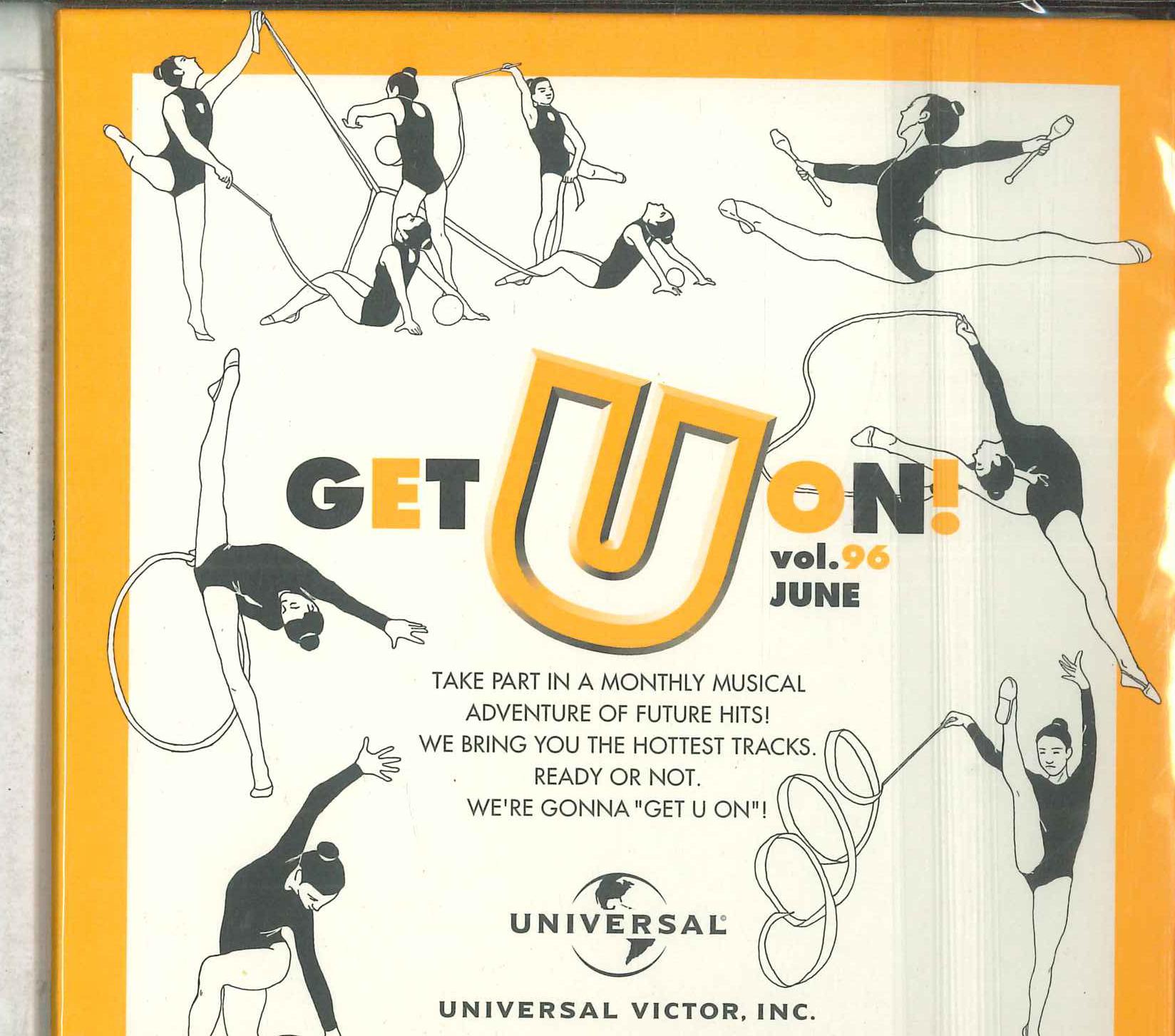 

CD VARIOUS - Get U On Vol.96 June ICD242 UNIVERSAL 1999 Japan Pop Used