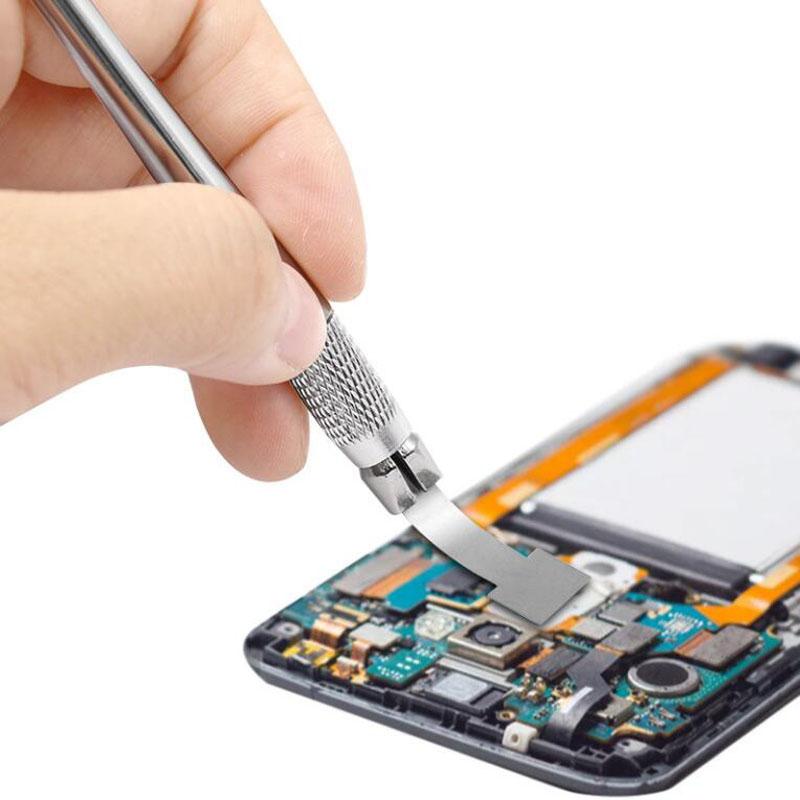 A3PA Ultra-thin Metal with Non-Slip Handle Disassemble Pry Bar Tools