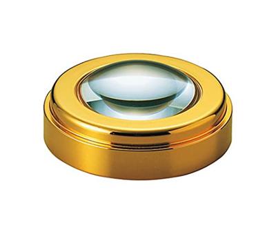 Clear Optics Schreibtisch 5x Körper PO-540 Lupe, Vergrößerung, 40mm, vergoldet