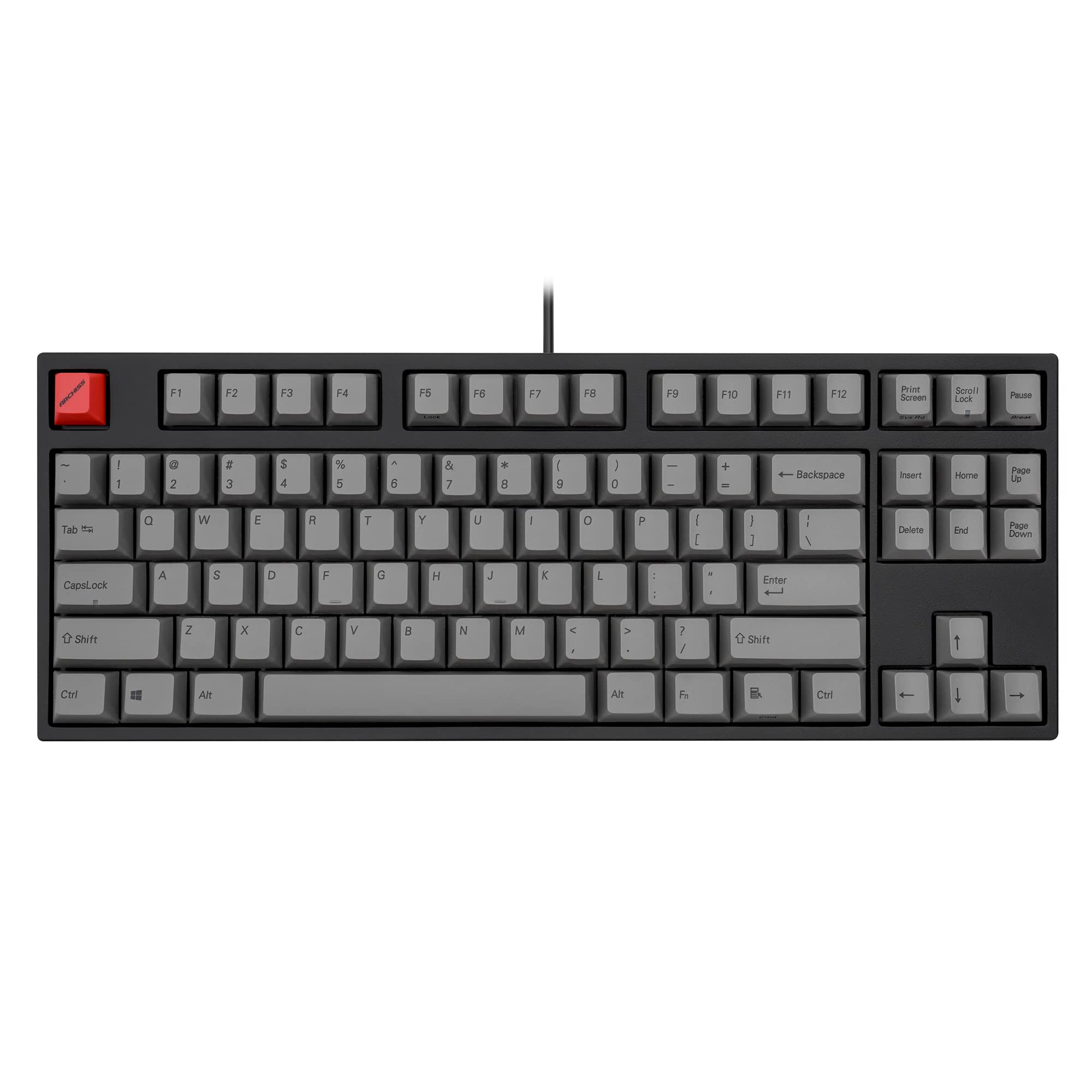 

ARCHISS Maestro TKL mechanical keyboard model with wire key puller US number of brown (English layout, keys 87, axis)